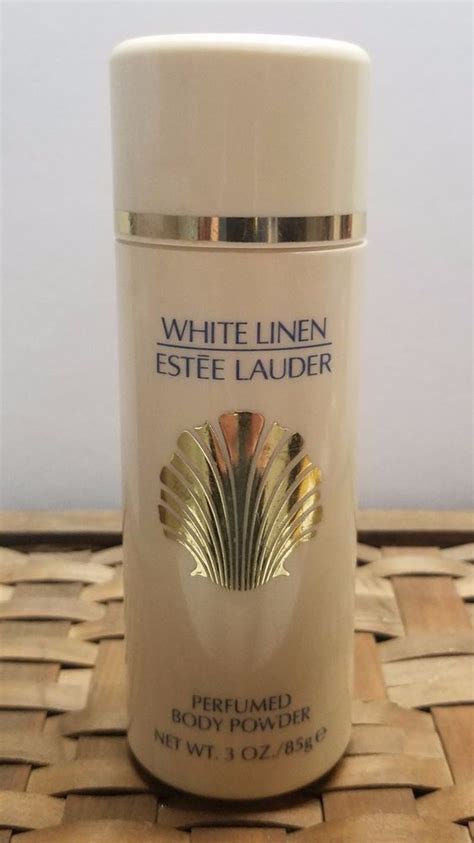 white linen powder discontinued